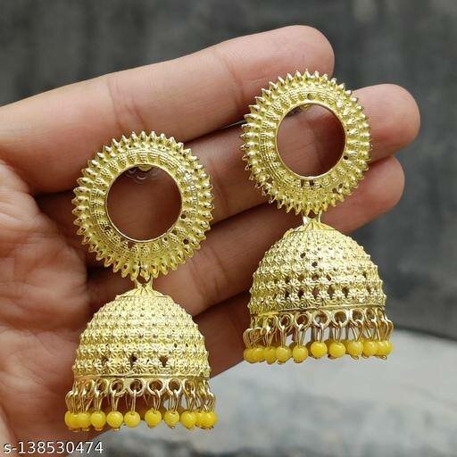 Jhumka earrings