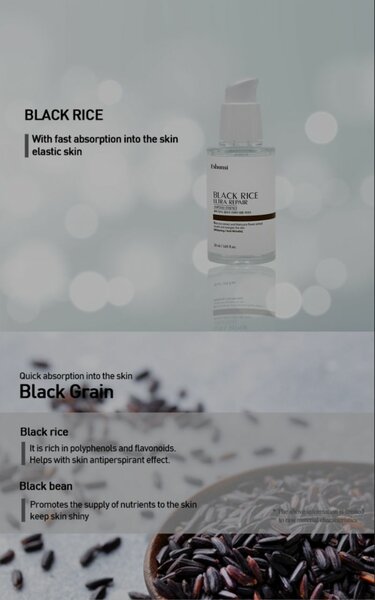 Eshumi Sérum Réparateur Riz Noir