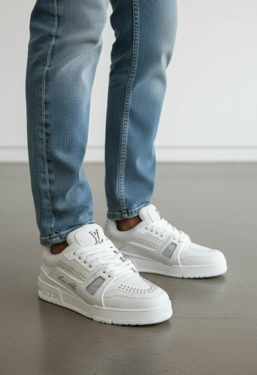 Baskets Louis Vuitton élégantes