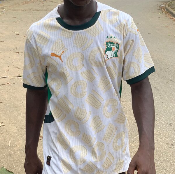 Maillot de côte d blanc