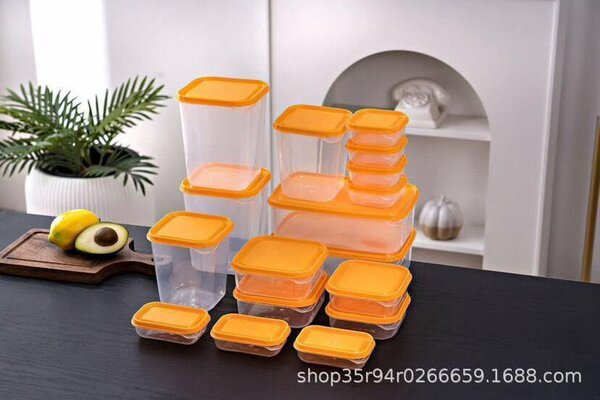 17pcs storage bowl. Microwave/refrigerator friendly