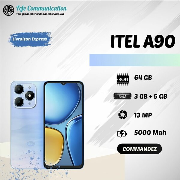 Itel A90 - 64GB - 3GB Ram
