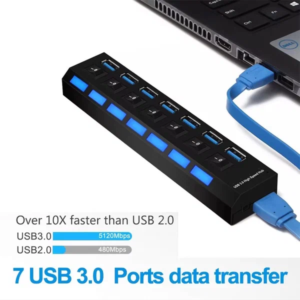 Hun usb 7 ports 3.0