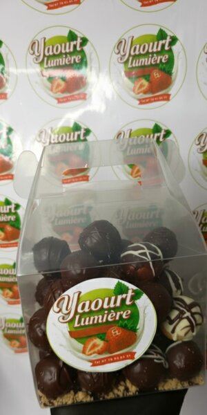 Boule de neige chocolat noir