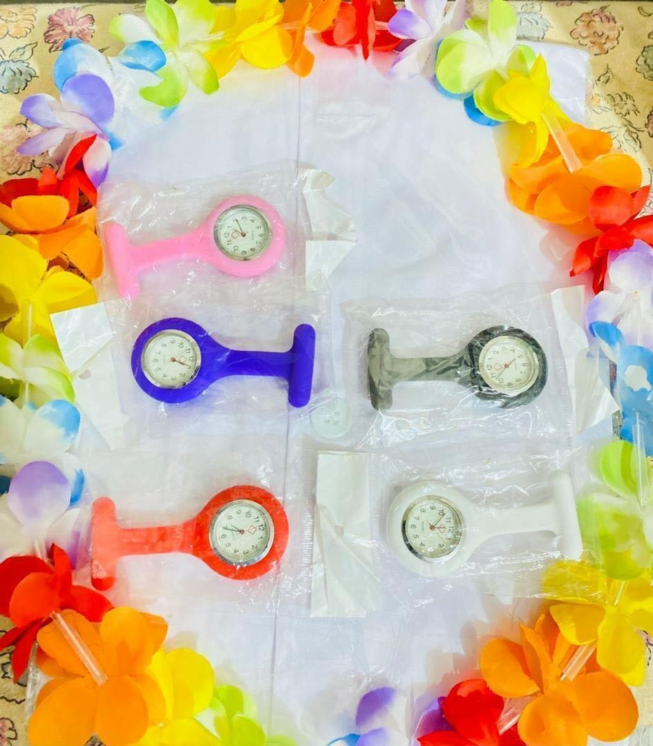 Silicon breast watch