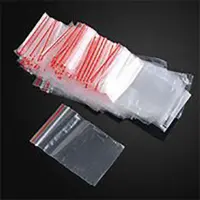 Zipper Bag Airtight Zip Lock Shopper Size 2inch by 3inch [100pcs]