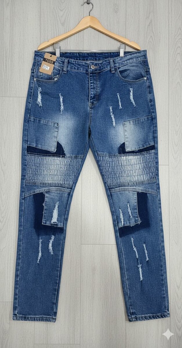 Jeans déchirés homme ultra tendance