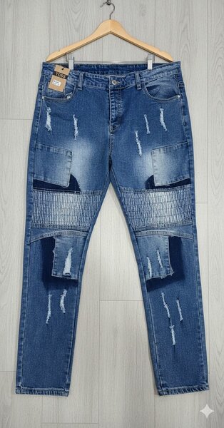 Jeans déchirés homme ultra tendance