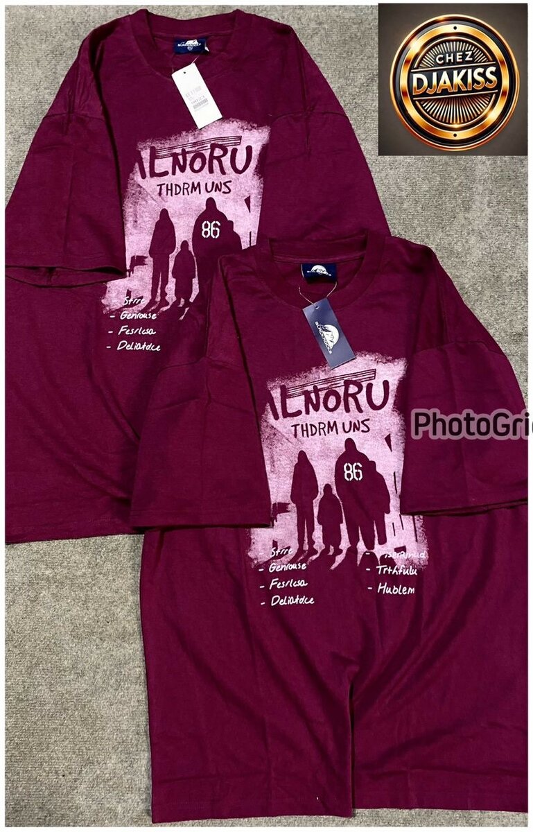 T-shirt en coton pour hommes