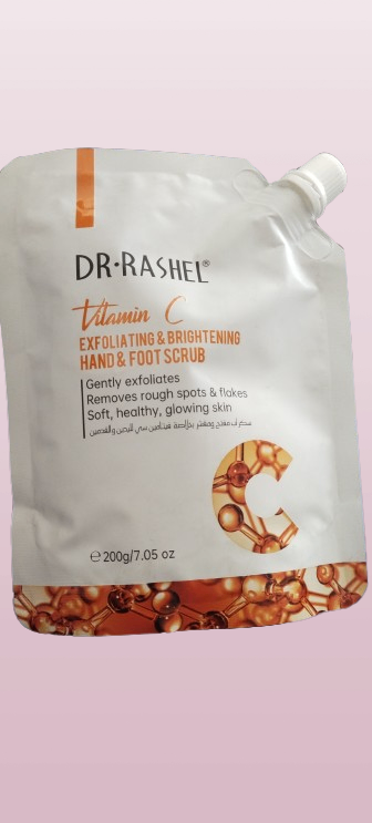 DR-RASHEL Vitamin C Hand and Foot Scrub