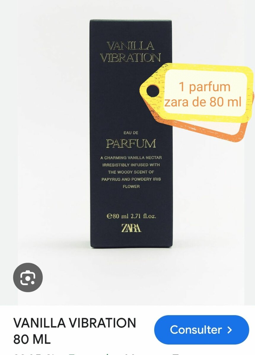 Parfums zara