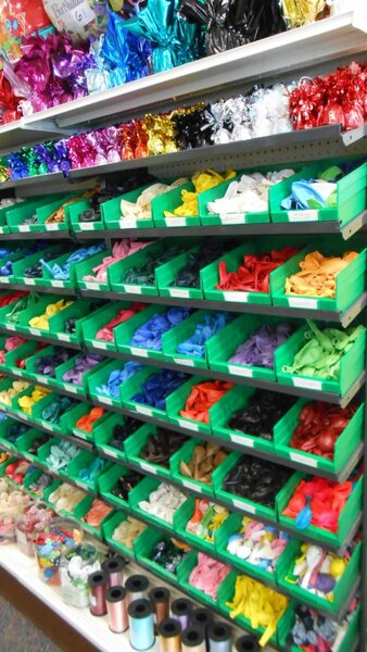 All type of flowers and balloons