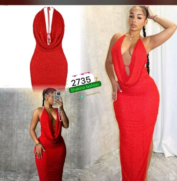 Robe longue élégante femme