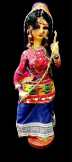 Handmade Dulhan Pakistani Traditional Doll.