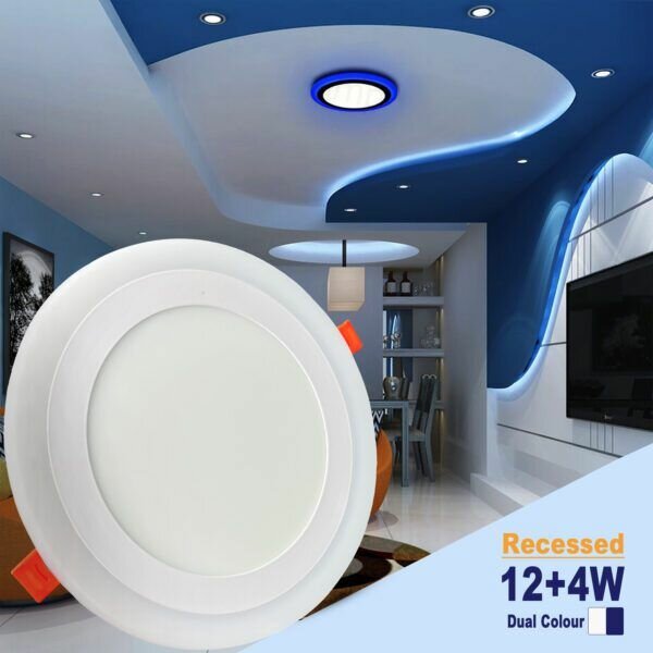 Spot LED 12+4w RVB Encastré