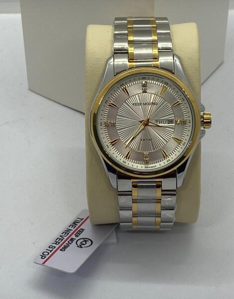 Montre homme argentée élégante