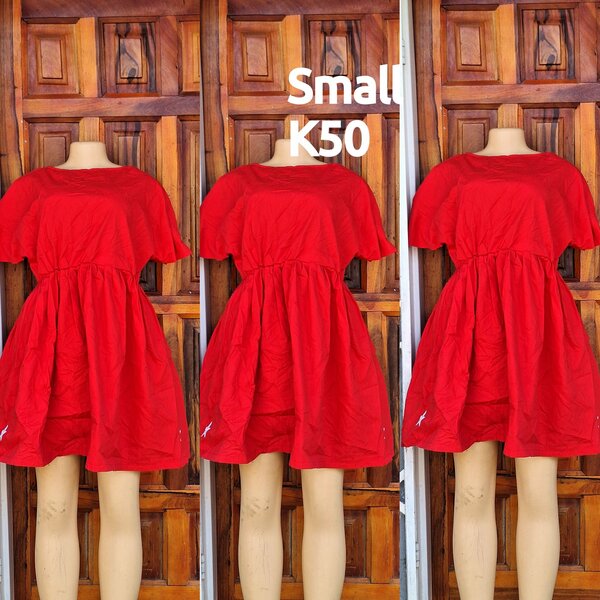 Beautiful and high quality women's dress red