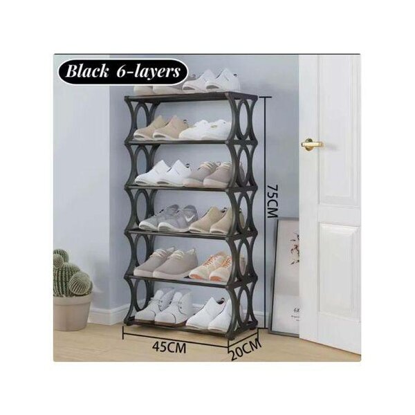 Étagère à chaussures 6 niveaux