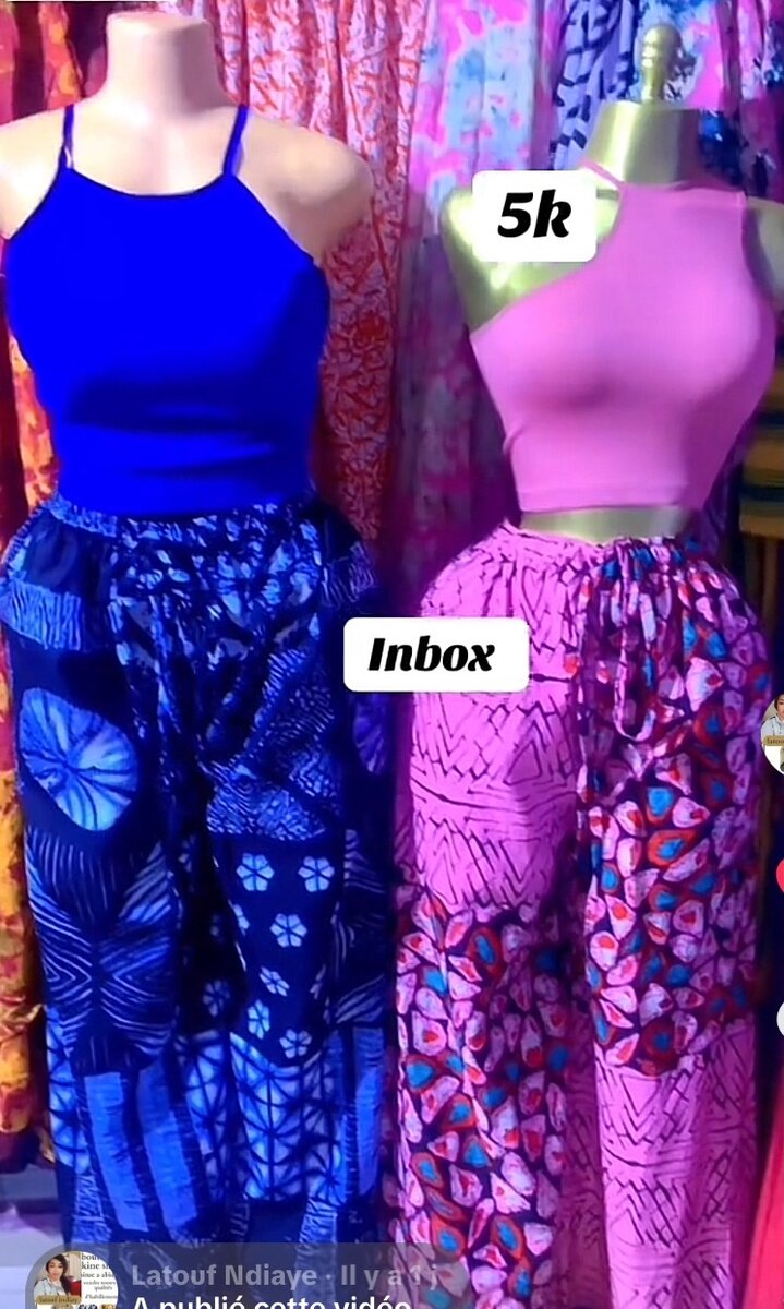 Pantalons ethniques colorés