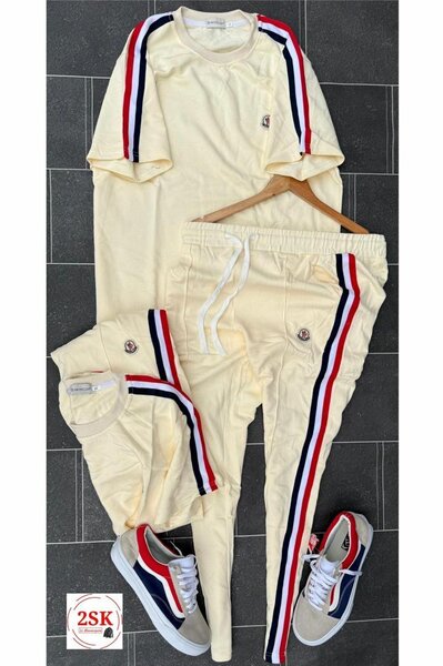 Ensemble sport tendance multicolore