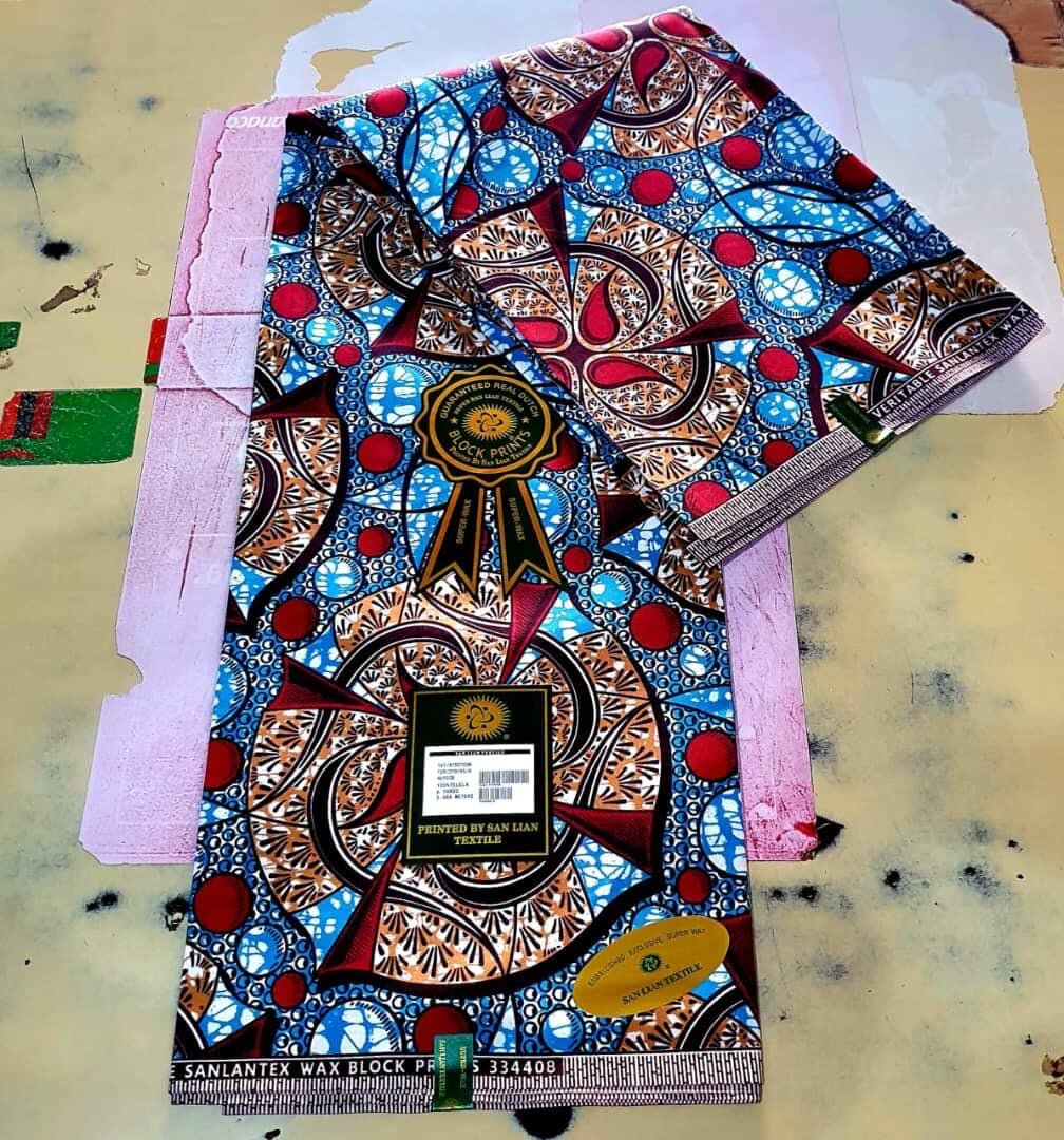 Polyester fabric with print