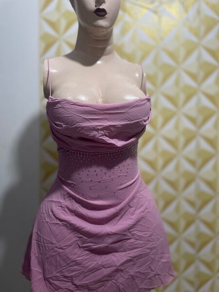 Robe Rose Glamour Femme