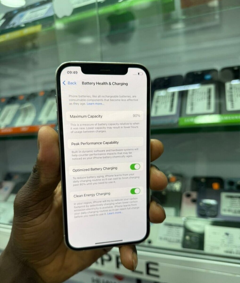 Smartphone Apple 128G Blanc