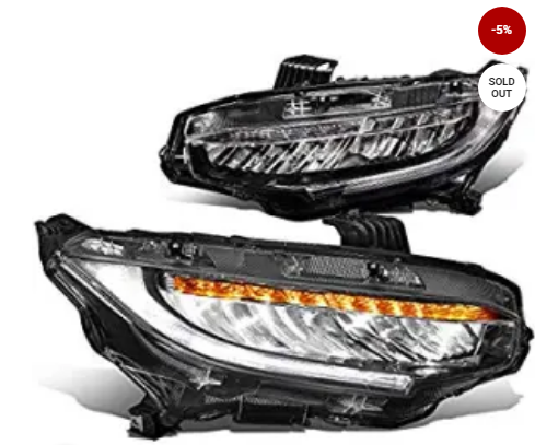 LED Head Lights Set For Honda Civic – China