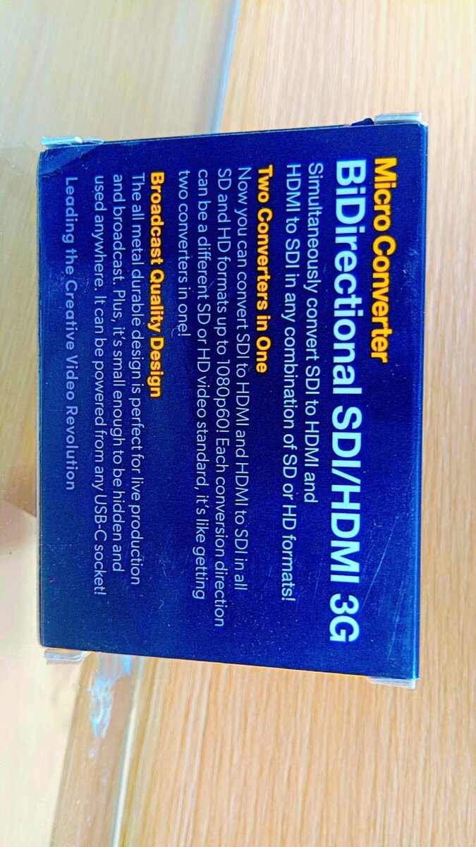 Convertisseur Micro SDI/HDMI 3G