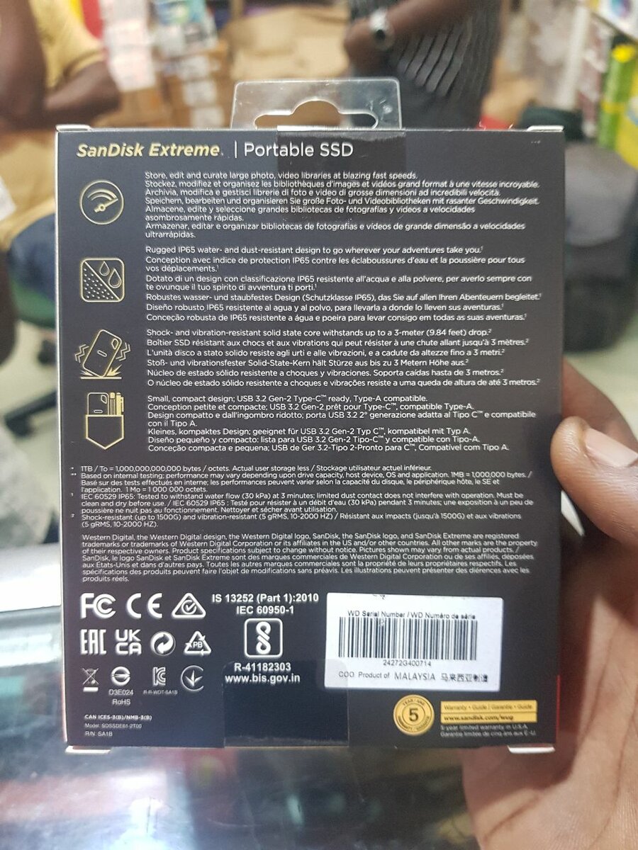 Disque dur SSD 2terra