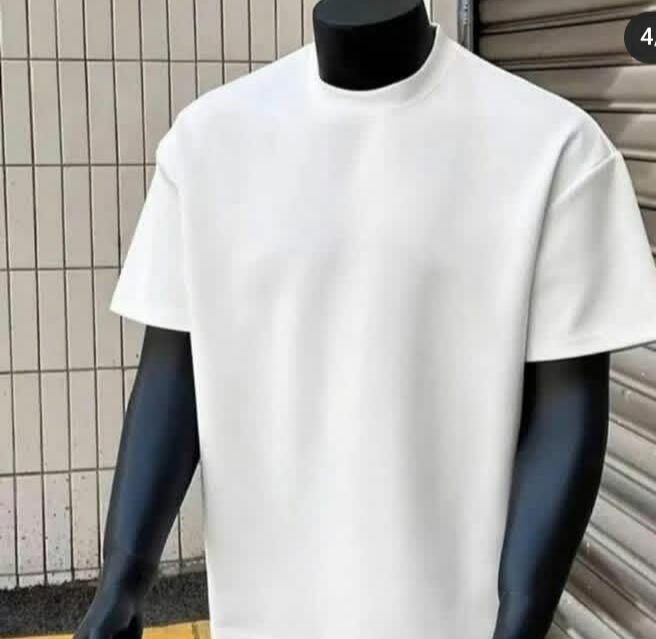 T-shirt blanc unisexe