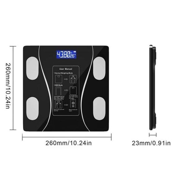 Digital Weight and Body Monitor