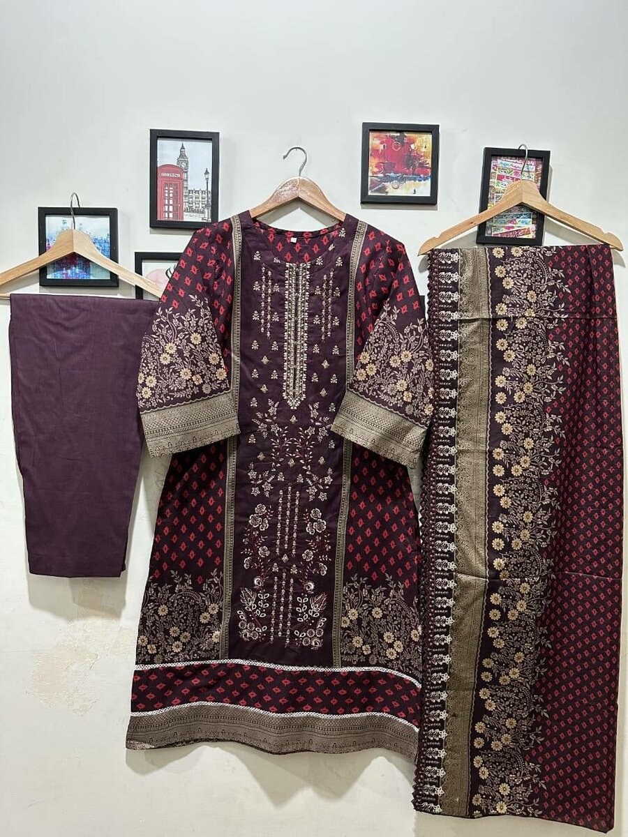 Digital printed suit