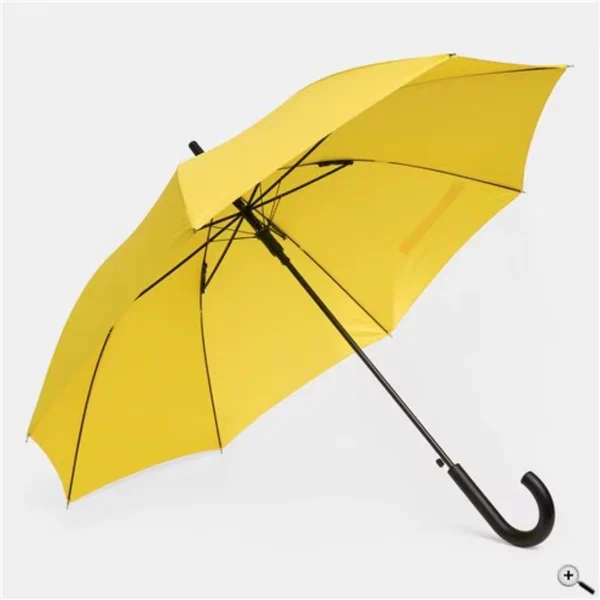 Parapluie coupe-vent jaune élégant
