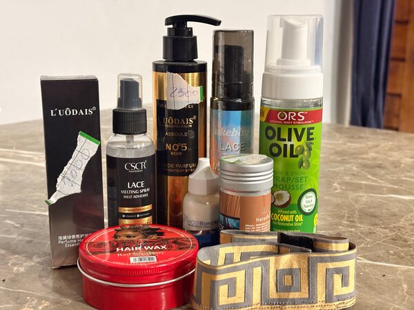 Grand kit pose perruque