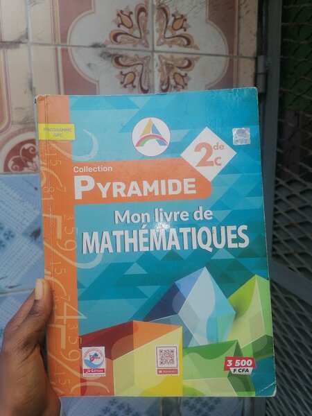Livre de Mathématiques 2e
