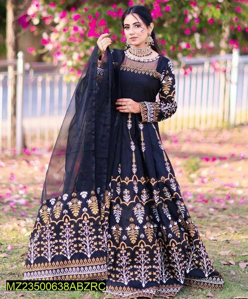 Katan silk printed MAXI 3p