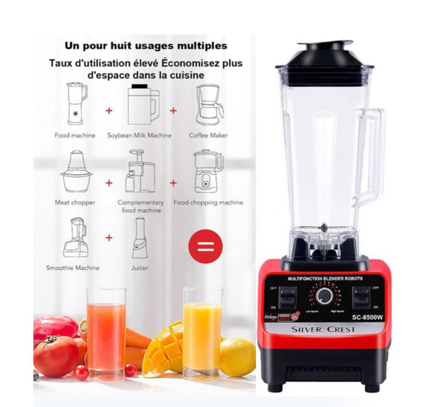 Blender multifonction 8500W