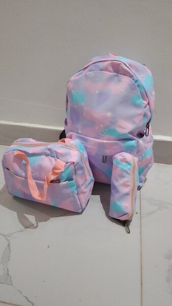 Sac d'école 3 pieces..