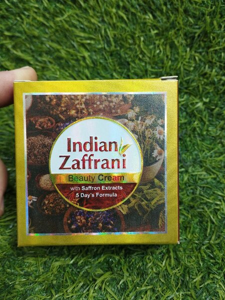 Indian zafrani cream