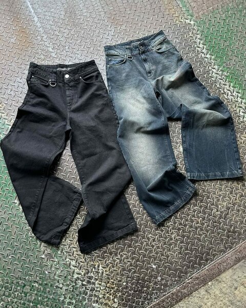 Jeans oversize unisex