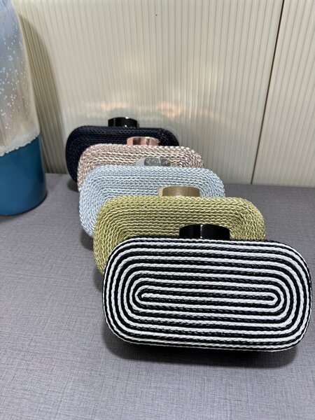 Woven clutch