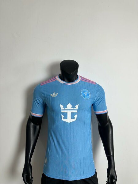 Maillot de football bleu homme