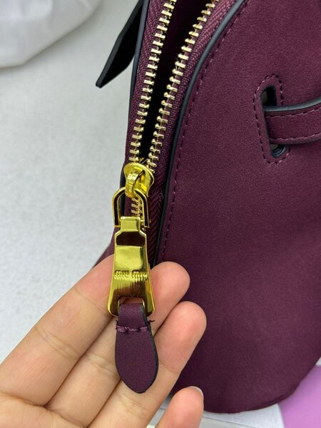 Брендовая Трендовая сумка из нат замши