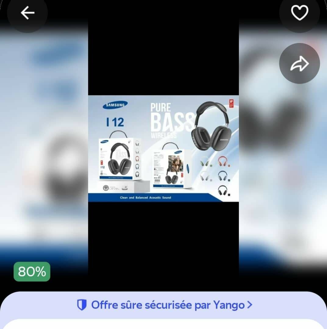 Casque Sans Fil Bass Pure