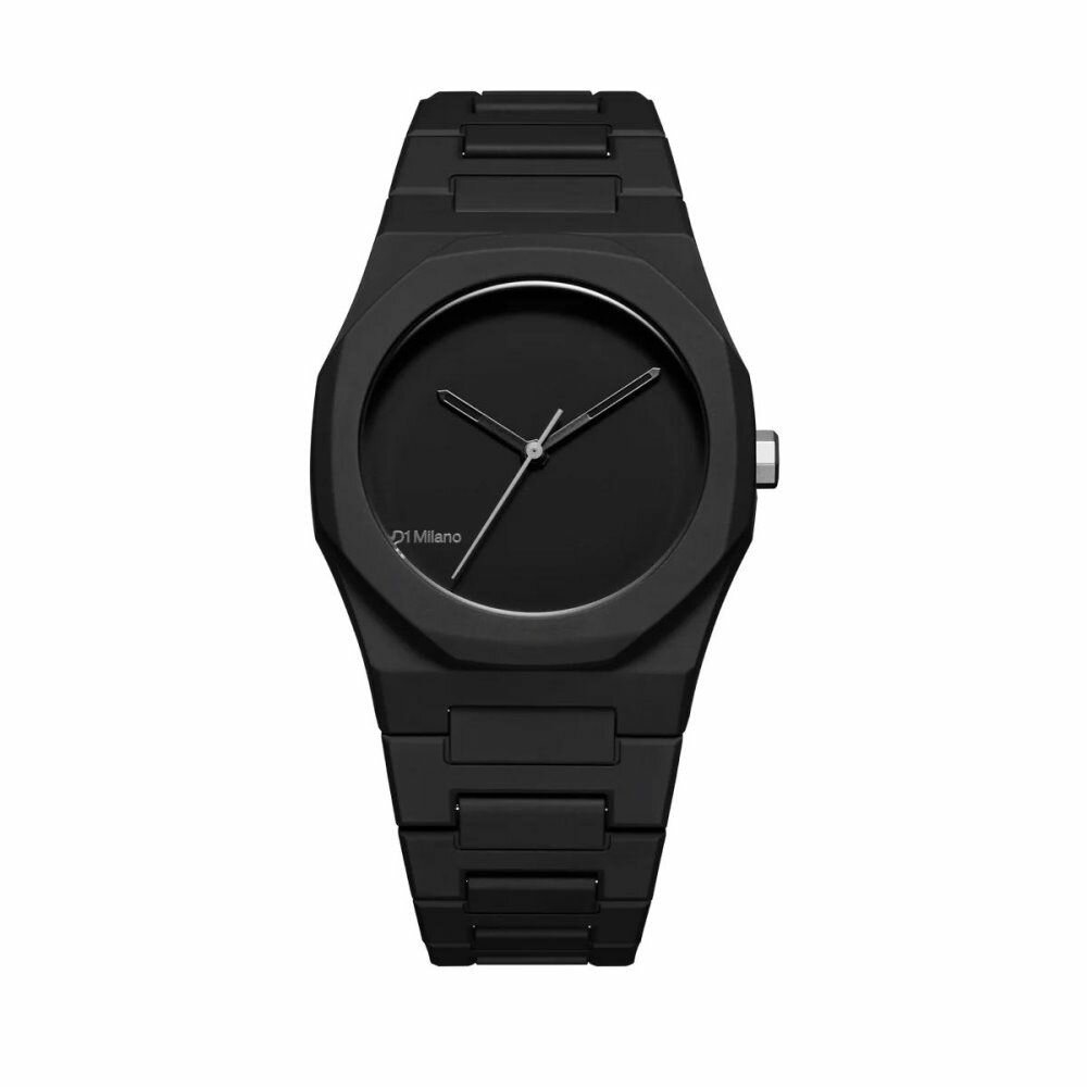 Montre homme minimaliste noire