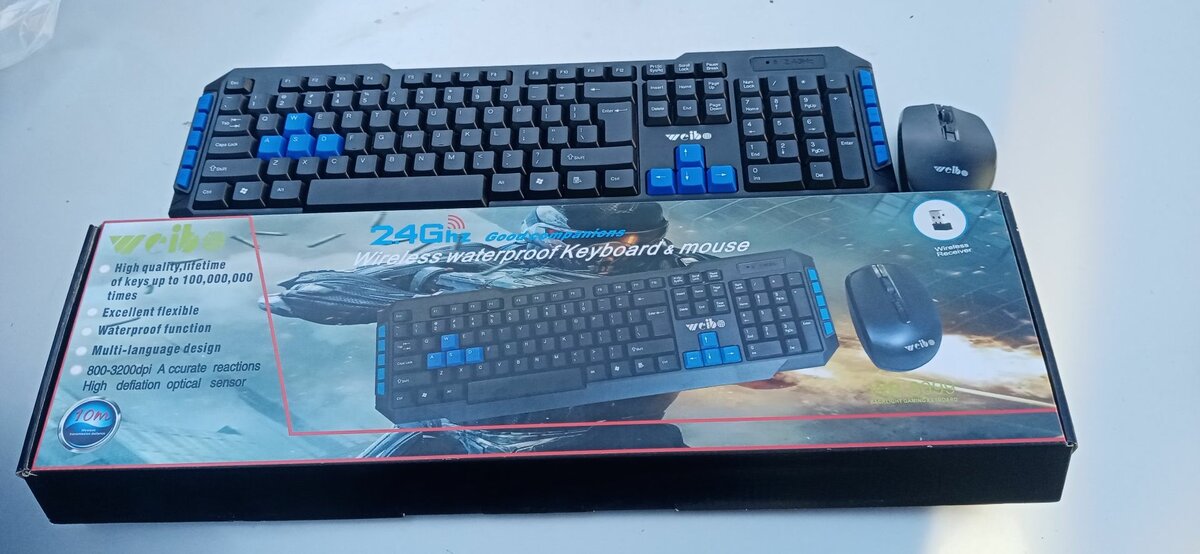 Weib wireless keyboard and mouse