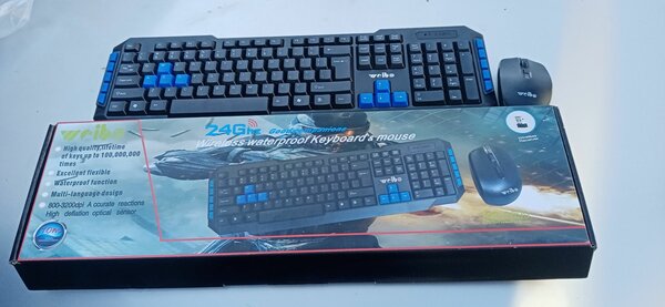 Weib wireless keyboard and mouse