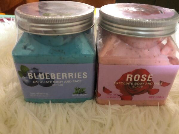 Gommage Corps Visage Myrtille Rose