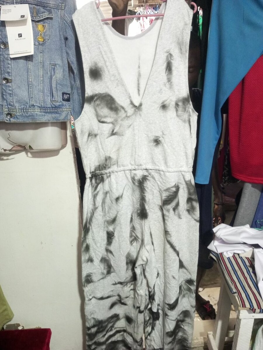 Robe longue tie-dye élégante